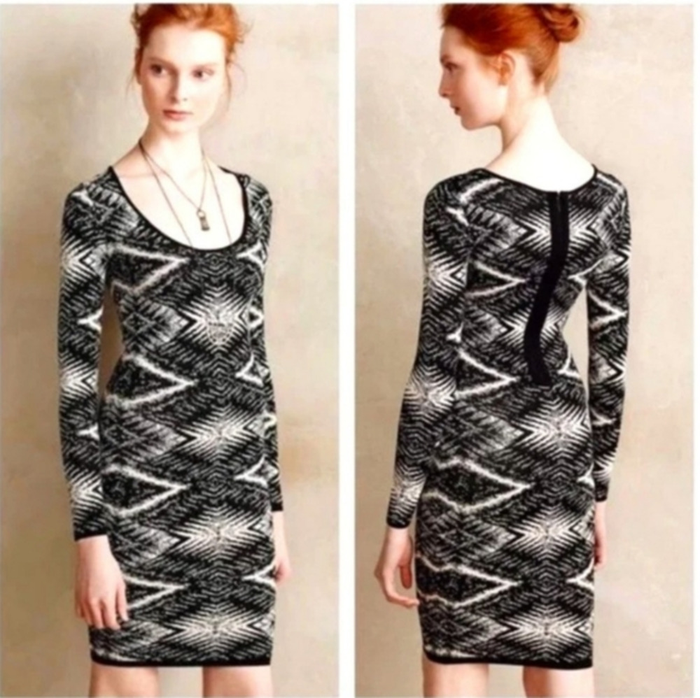 Plenty by Tracy Reese Felicity Long Sleeve Knit Sweater‎ Dress